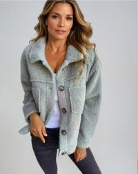 Ava - Cozy Crewneck Cardigan