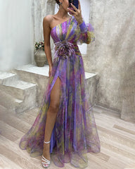 Cecilia - Elegant Split Dress