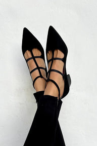 Annelore - Chique Black heels