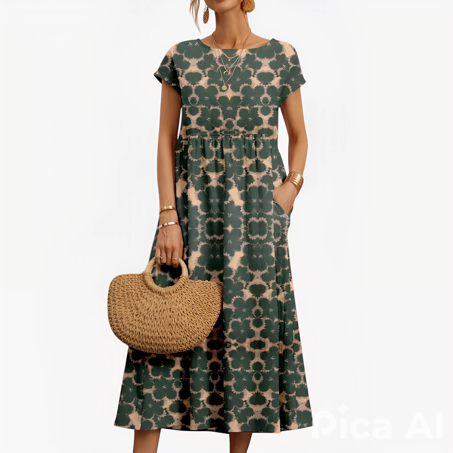 Norma - Casual floral dress