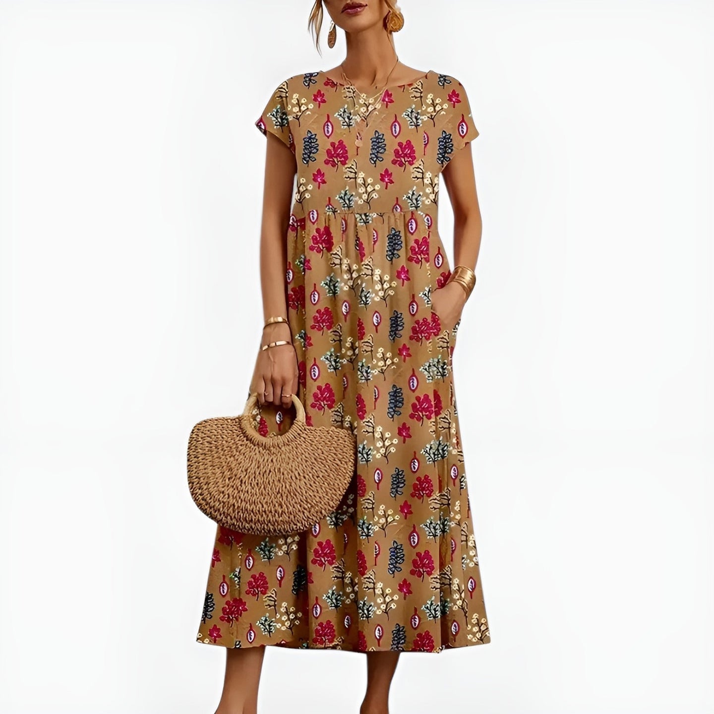 Norma - Casual floral dress