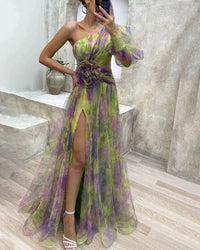 Cecilia - Elegant Split Dress
