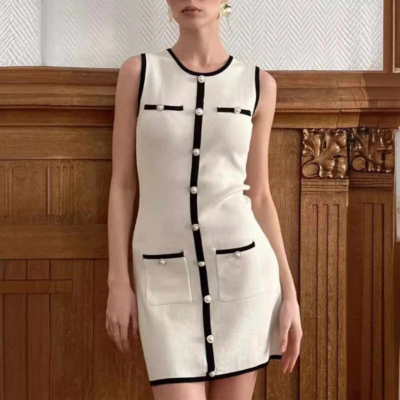 Alessia | Button-Up Mini Dress