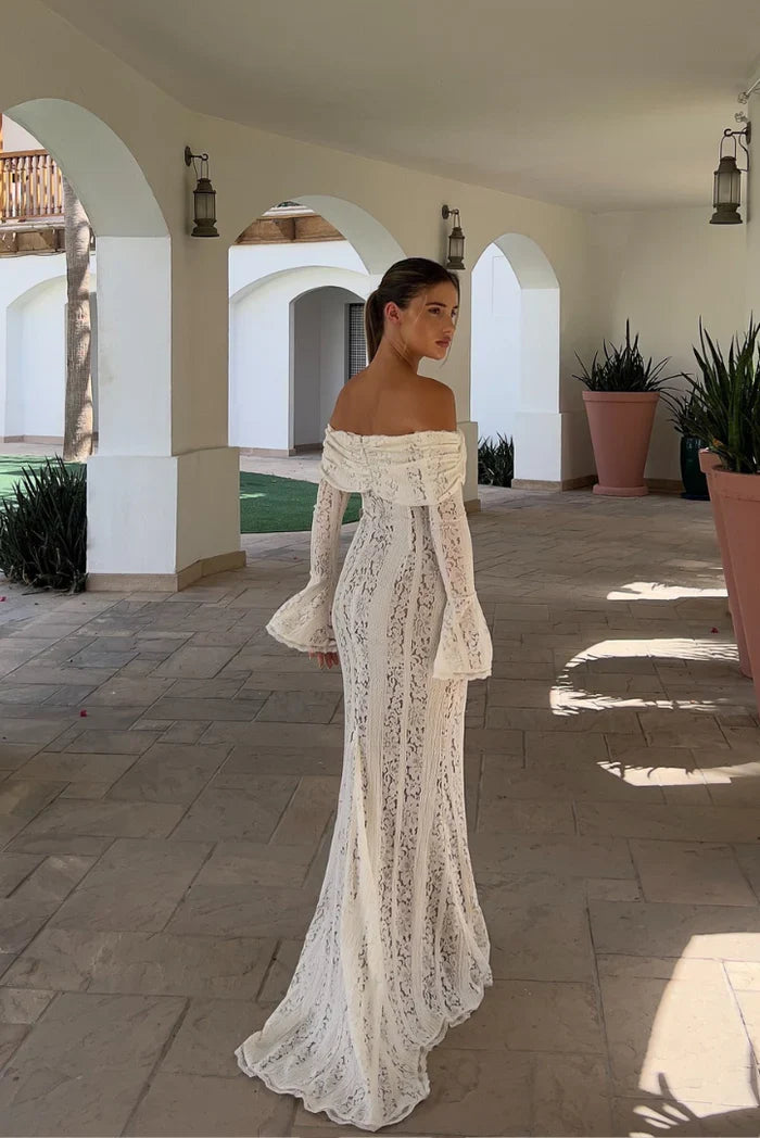 Georgetta | Lace Off-Shoulder Dress