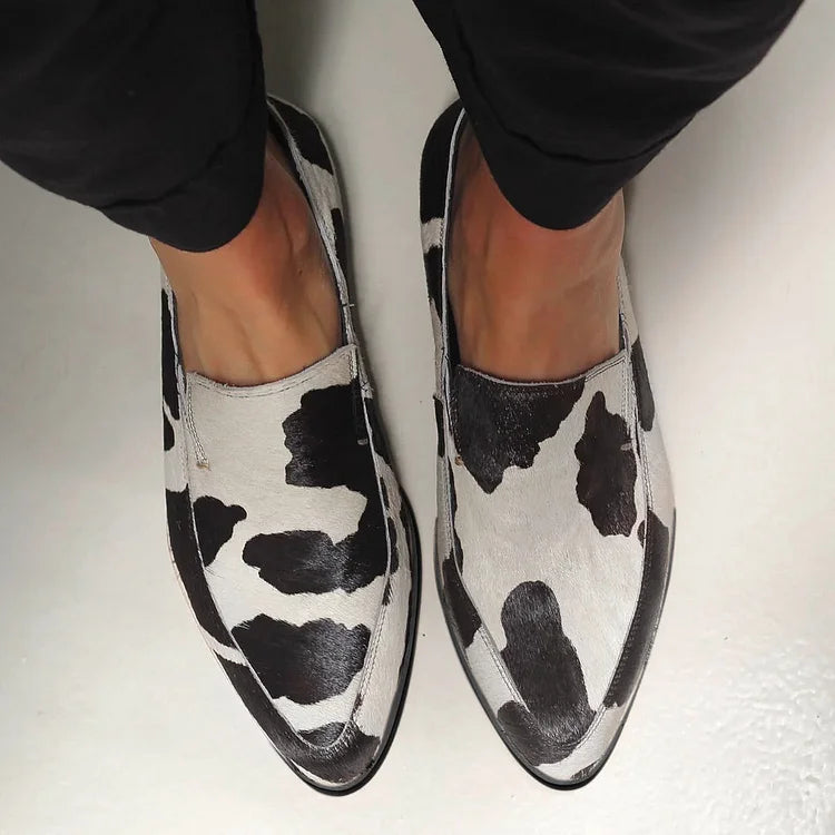 Livia  - Elegant loafers with small heel