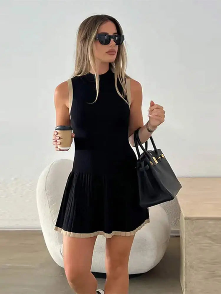 Giselle | Pleated Mini Dress
