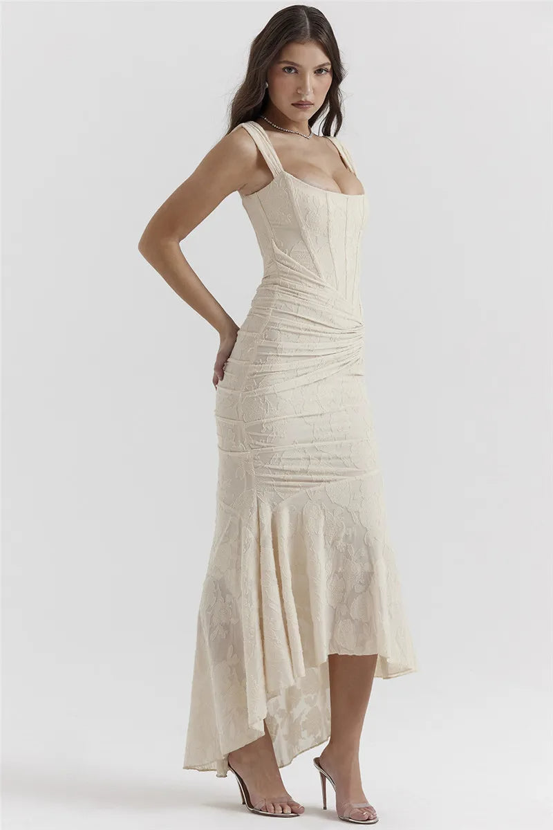Serena | Sculpted Black Dress