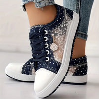 Moon - Stylish Lace-Up Sneakers
