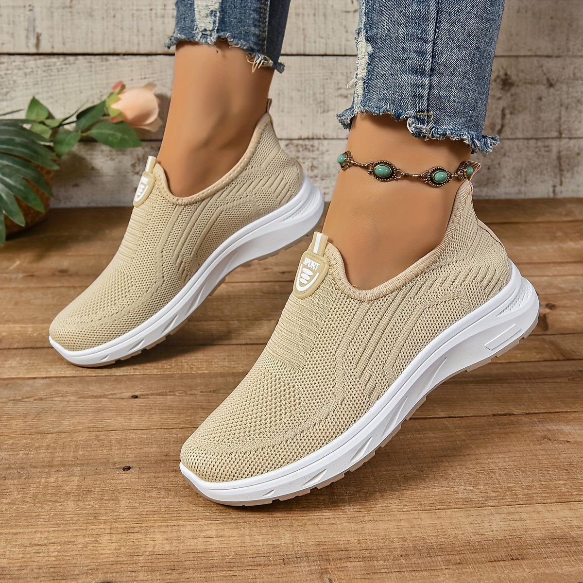 Janie - Orthopedic Women’s Slip-On Sneakers