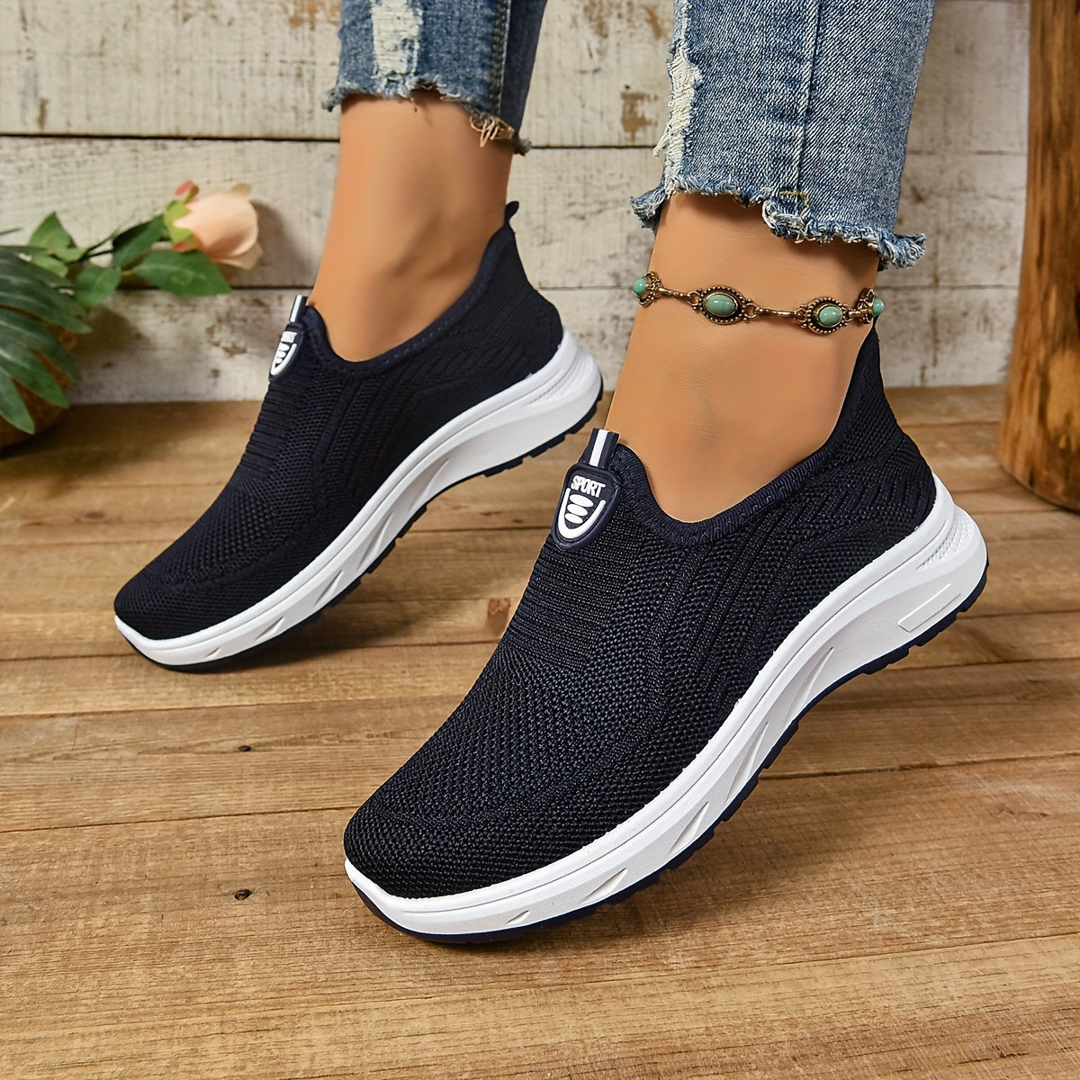 Janie - Orthopedic Women’s Slip-On Sneakers