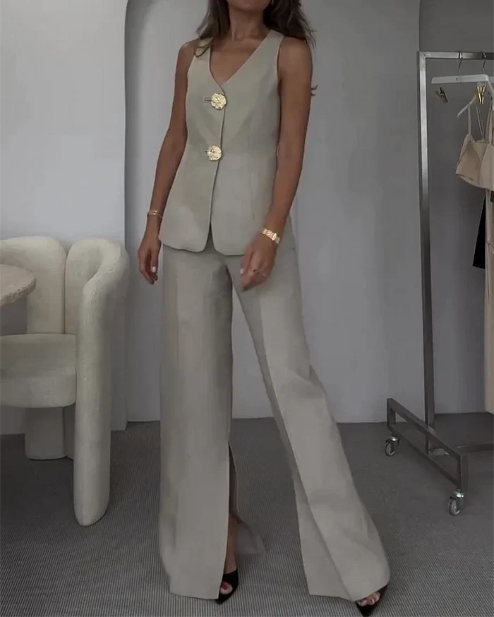 Claudia | Timeless Linen Set