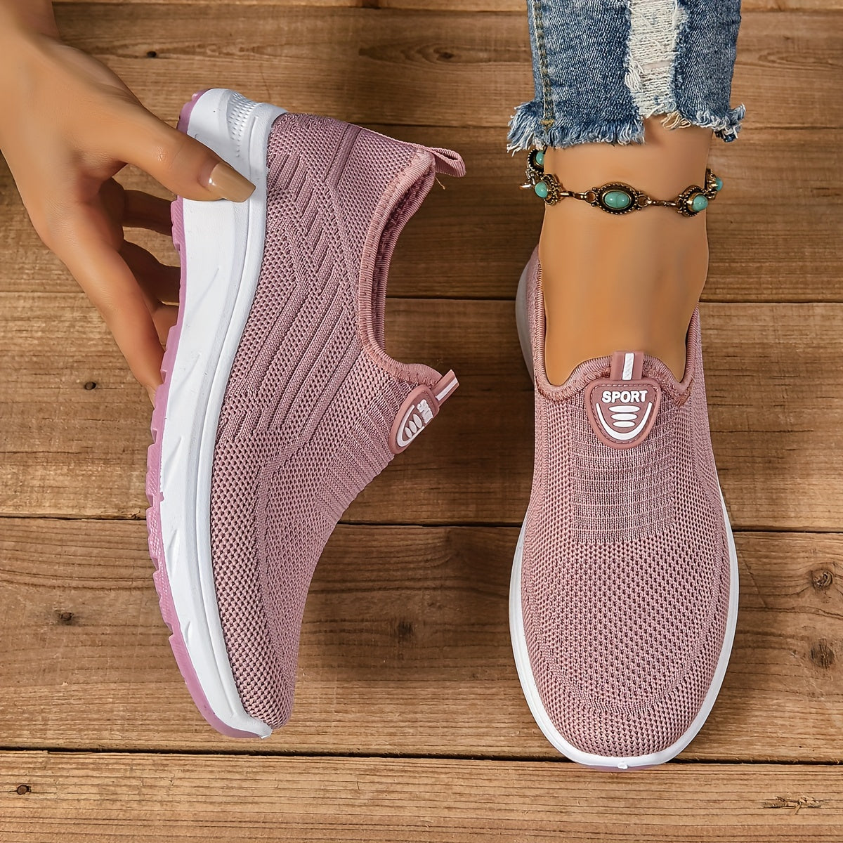 Janie - Orthopedic Women’s Slip-On Sneakers