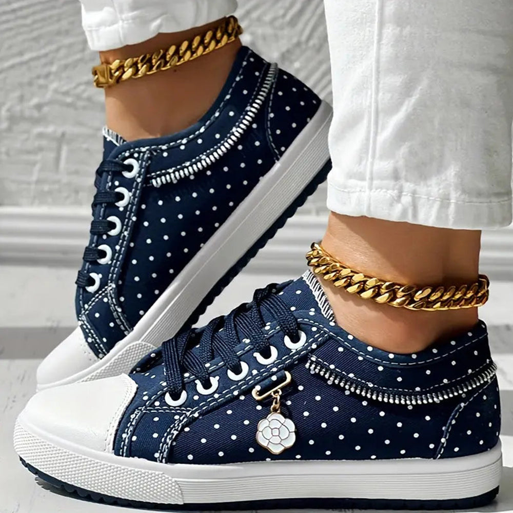 Moon - Stylish Lace-Up Sneakers