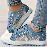 Moon - Stylish Lace-Up Sneakers