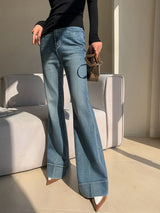 Lana | Flared Denim Jeans
