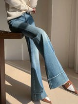 Lana | Flared Denim Jeans