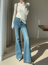 Lana | Flared Denim Jeans