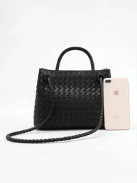 Colette | Woven Knot Handle Handbag