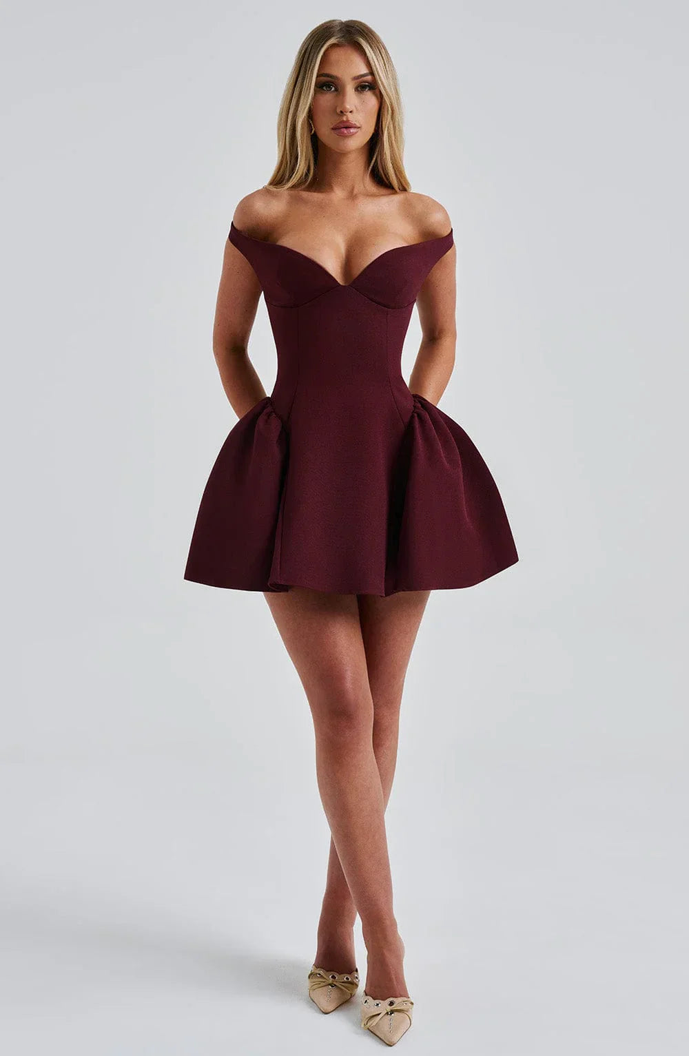 Iris | Off-Shoulder Mini Dress