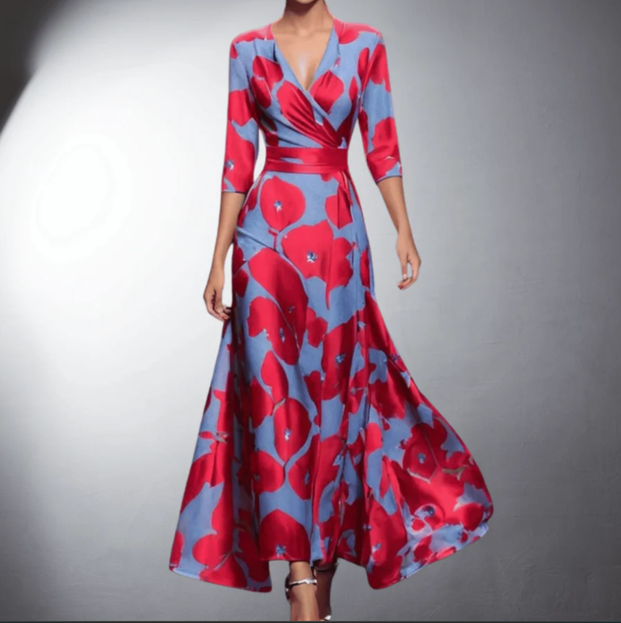 Cordula - Classic floral dress