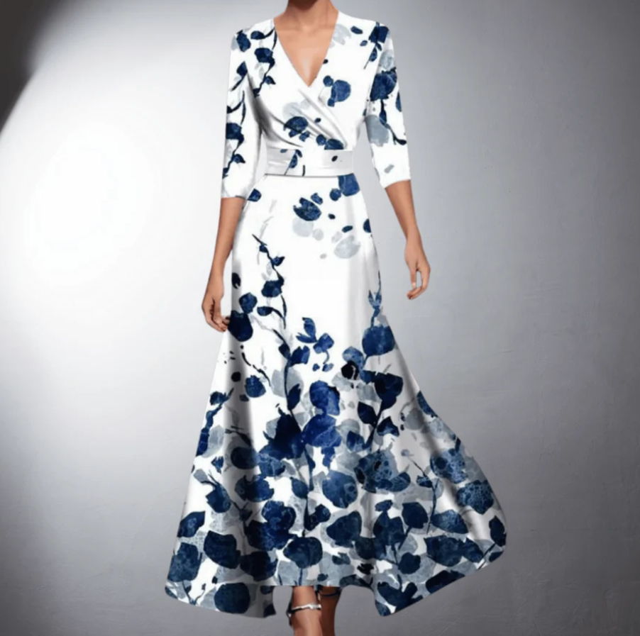 Cordula - Classic floral dress