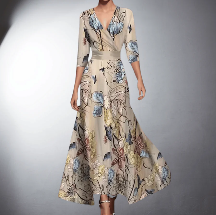 Cordula - Classic floral dress