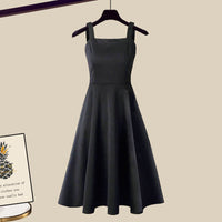 The Evelyn Set - The 2-in-1 Knit Dress Set