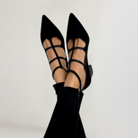 Annelore - Chique Black heels