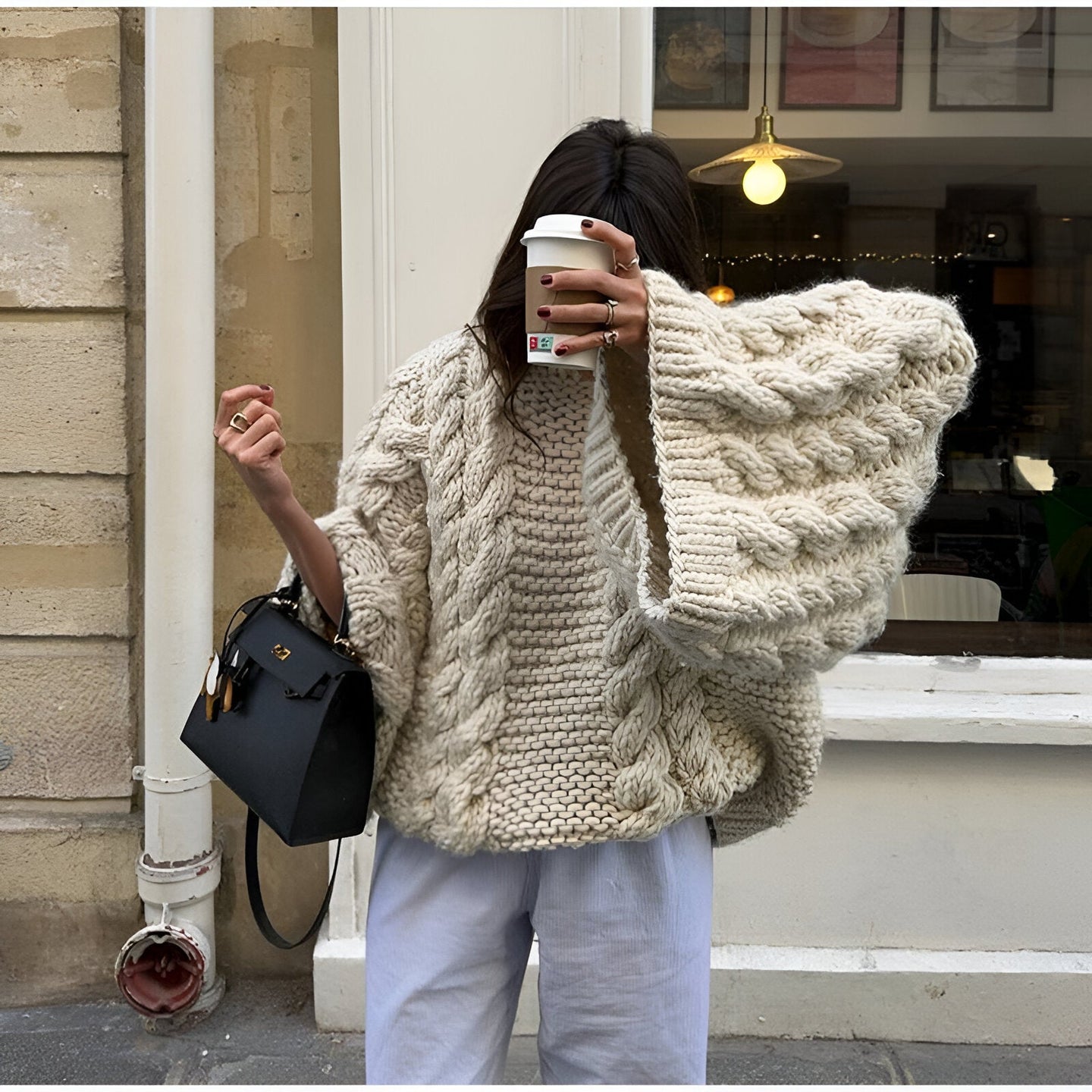 Zoey - Oversize Knitted Sweater