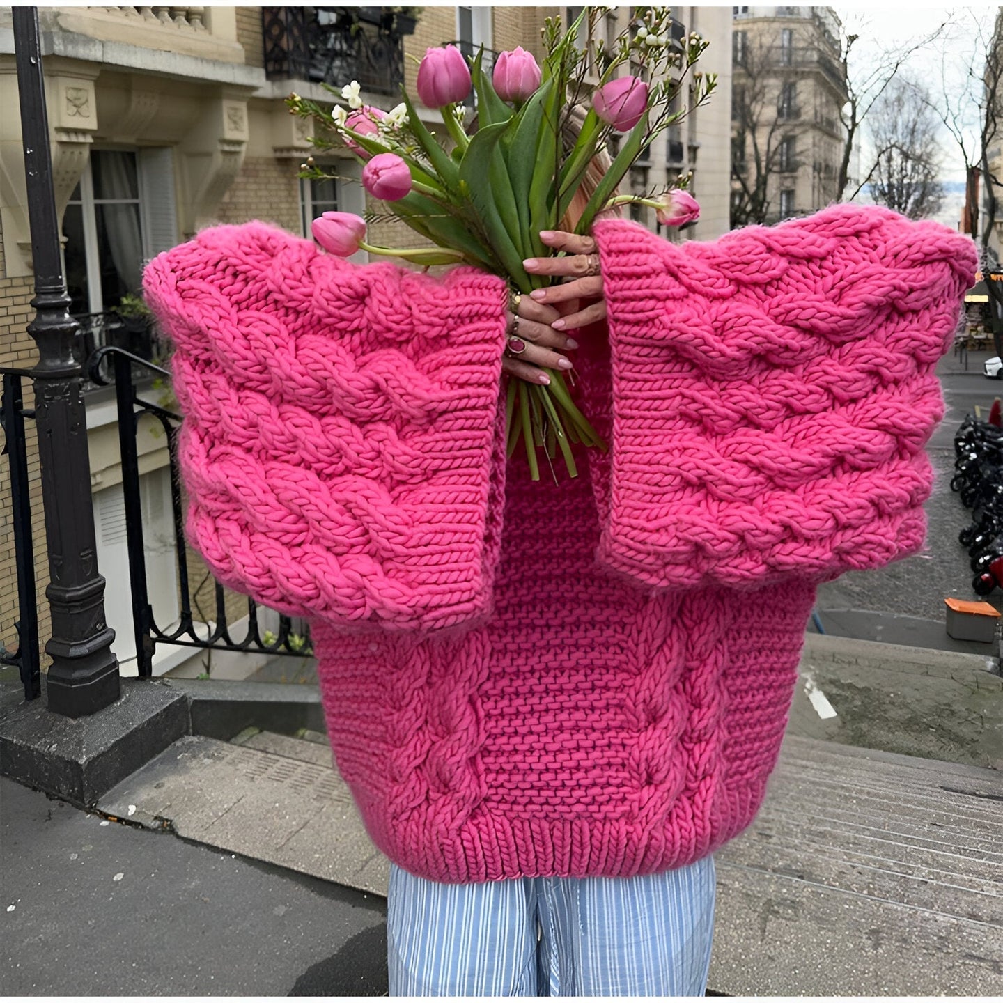 Zoey - Oversize Knitted Sweater