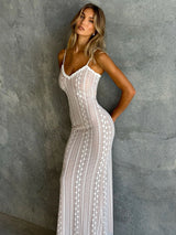 Rina - Bodycon Maxi Dress