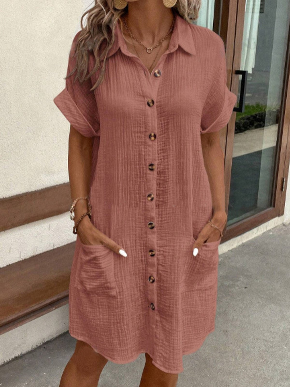 Beatrize – Casual polo dress