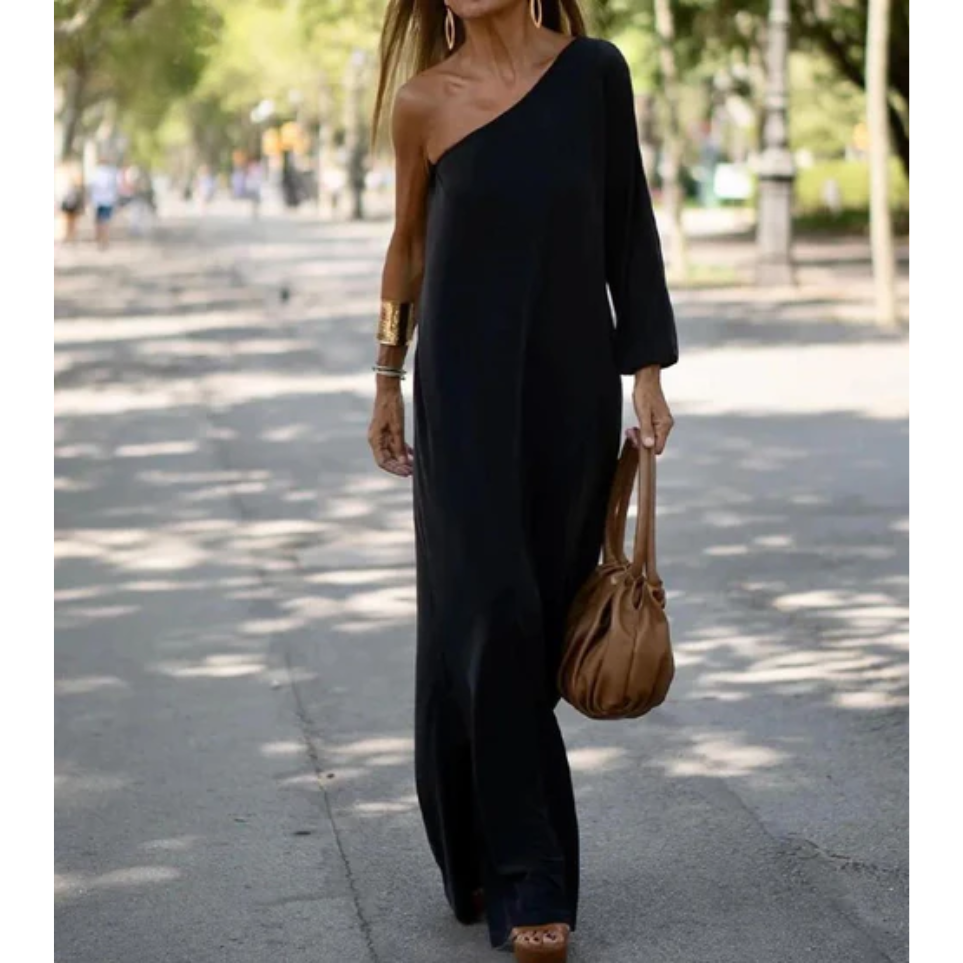 Aiden - Elegant One-Shoulder Dress