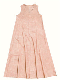 Mia - Classic V-Neck  Dress