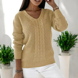 Alyssa - Cozy Cable Knit Sweater