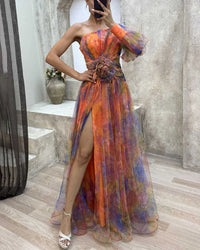 Cecilia - Elegant Split Dress