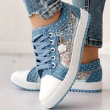 Moon - Stylish Lace-Up Sneakers
