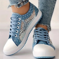 Moon - Stylish Lace-Up Sneakers