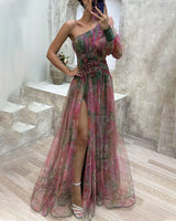 Cecilia - Elegant Split Dress