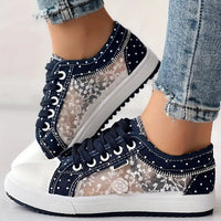 Moon - Stylish Lace-Up Sneakers