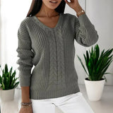 Alyssa - Cozy Cable Knit Sweater