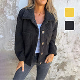 Ava - Cozy Crewneck Cardigan