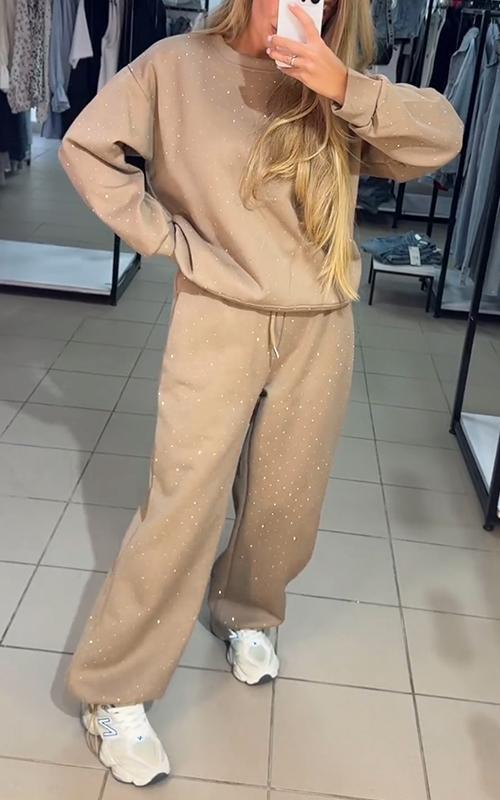 Ava Set – Diamond Jogger Set