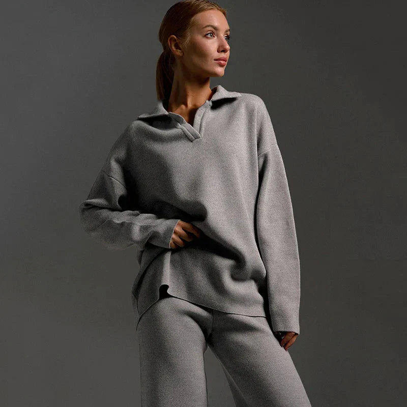 The Isla Set – Knitted Tracksuit