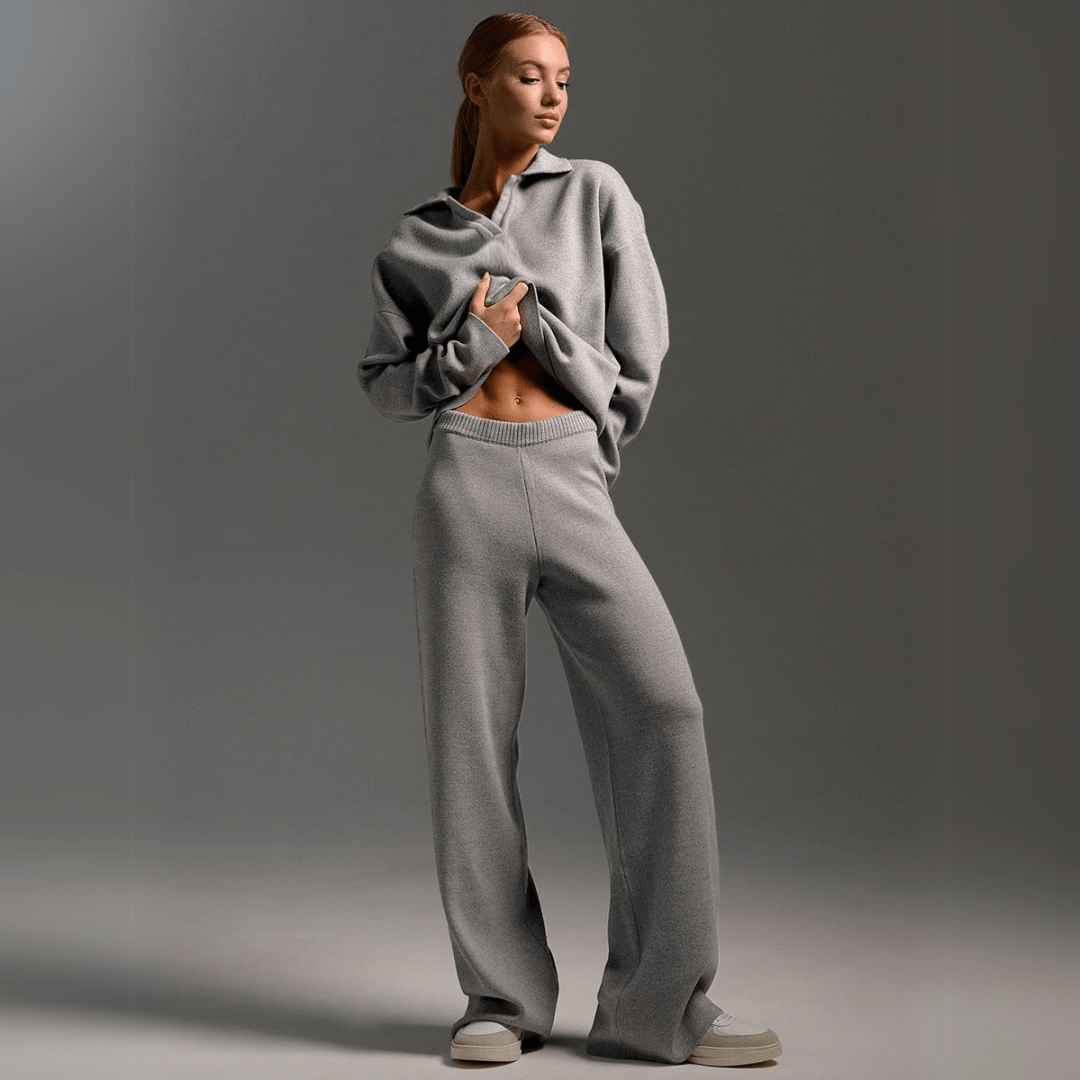 The Isla Set – Knitted Tracksuit