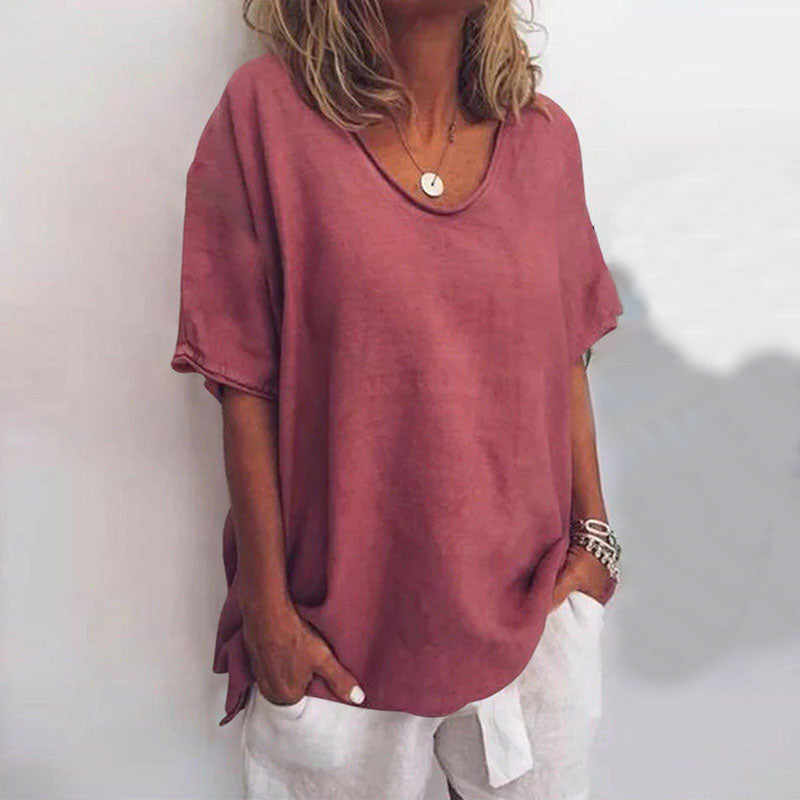 Anna - Comfortable loose blouse