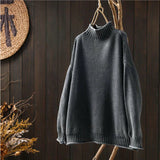 Mina - Chunky Knit Turtleneck