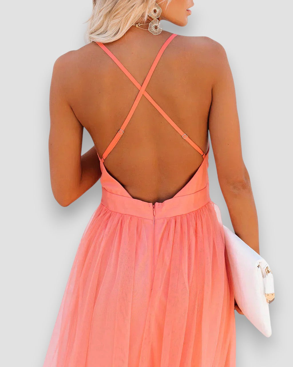 Lore - Elegant Maxi dress with v-neck