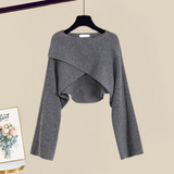 The Evelyn Set - The 2-in-1 Knit Dress Set