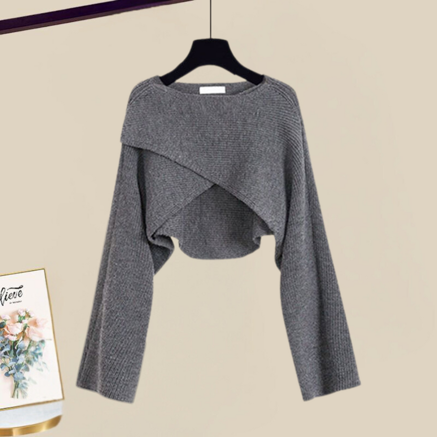 The Evelyn Set - The 2-in-1 Knit Dress Set